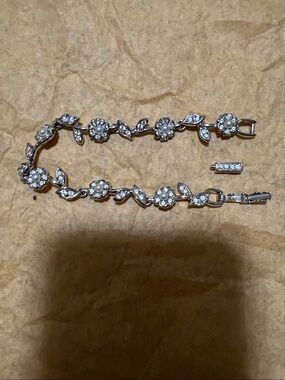 Swarovski Crystals and Pearl Bracelet